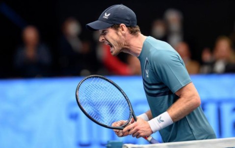 穆雷浪费7赛点止步巴黎首轮 复苏之旅仍深陷怪圈